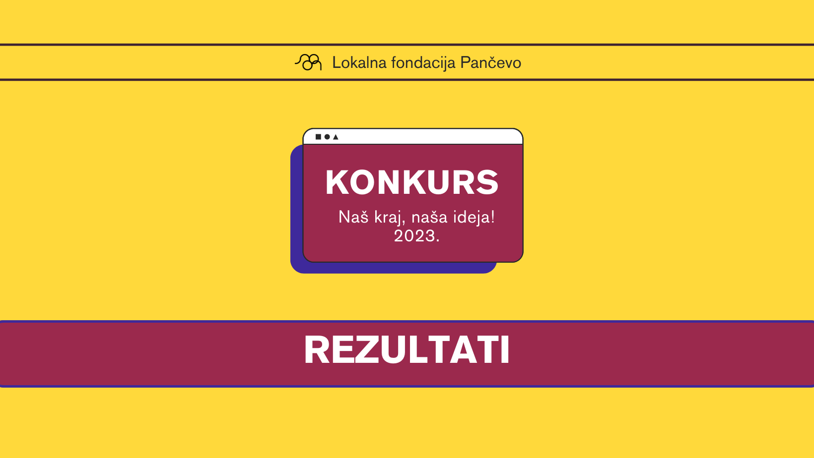 Rezultati trećeg konkursa Naš kraj, naša ideja! 2023.